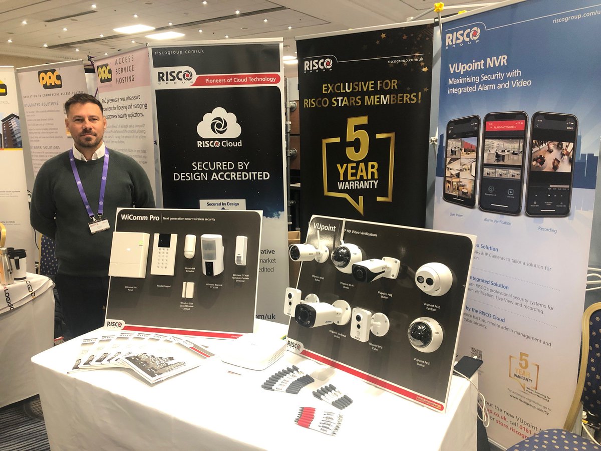 RiscoGroupUK's tweet photo. Heading to #ST20 Birmingham today?
Be sure to catch up with @RiscoGroupUK - lots of exciting new stuff to talk about including #VUpoint #NVR - integrated video and alarm- and a sneak preview of some brand new security solutions for 2020.
@profsecmag https://t.co/NBcKcSCIvD
