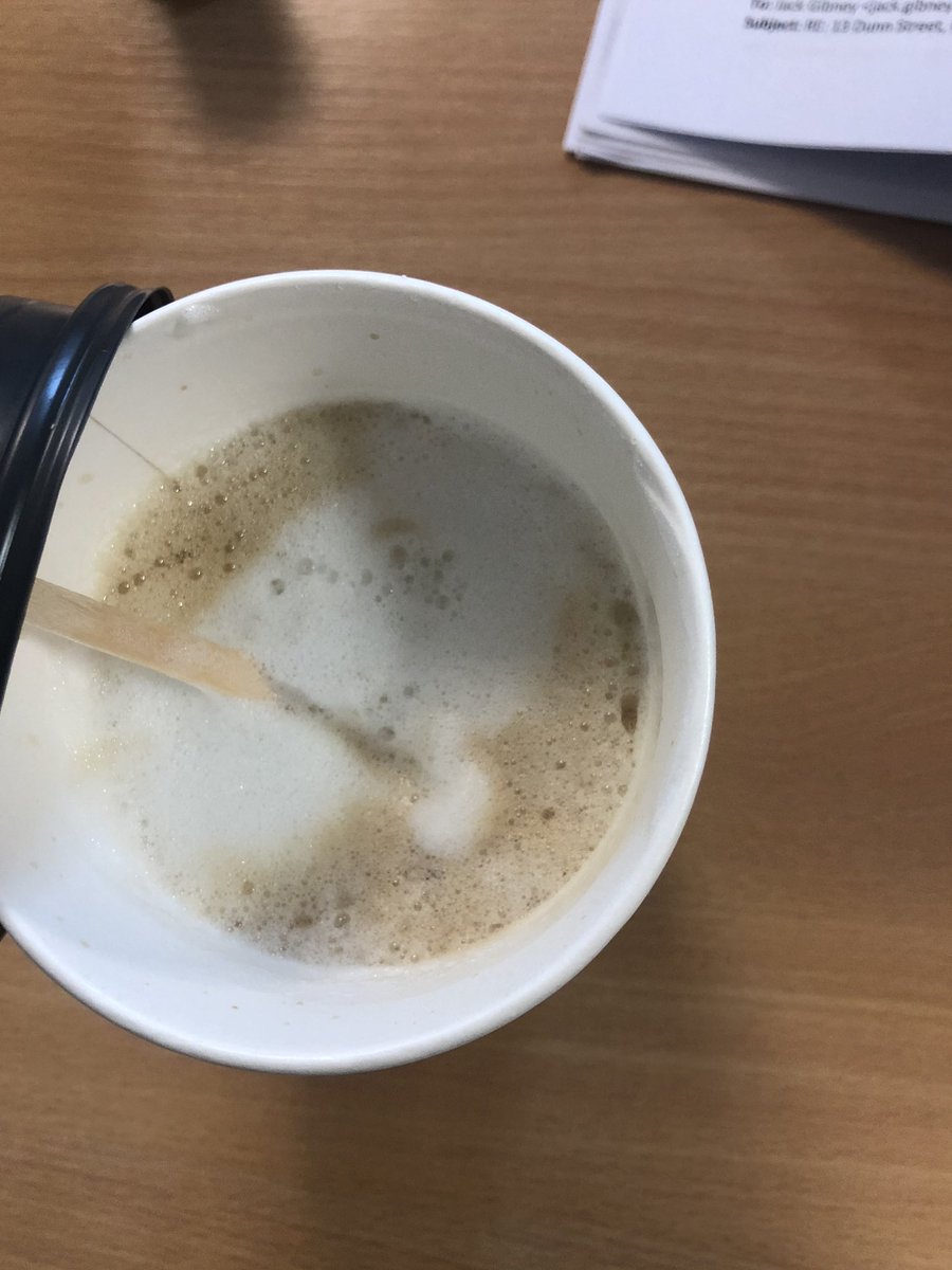 KirstyErskine's tweet image. @GreggsOfficial large cappuccino bought every day at your paisley store they are getting smaller each time, no way is this a large what is going on?