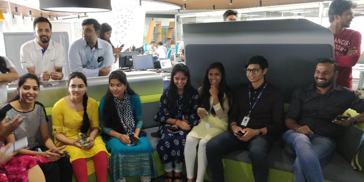 CapgeminiAIE's tweet photo. @CapgeminiIndia #AIEHyderabad is hosting #InsuranceHackathon to inculcate the spirit of being strategic think-boxes along with the delivery of goals. Dr. Ramesh Darbha and Kiran Boosam shares their insights on how the insurance landscape is at present and the upcoming trends. https://t.co/gvqkfnNBuN
