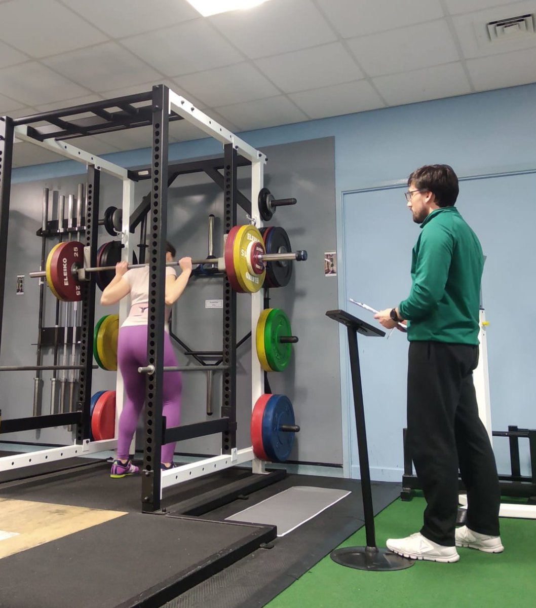 Another night at the office #uolhpc. 1RM testing validity study using <a href="/flexstronger/">FLEX</a>