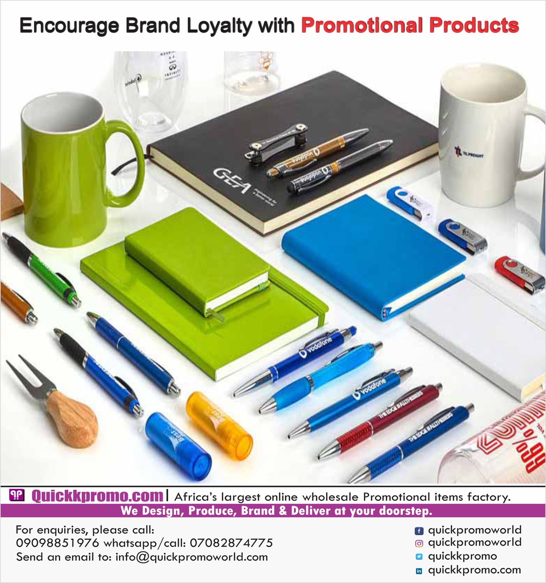 Quickkpromo's tweet photo. Promotional Products - https://t.co/7kws4HIbmB https://t.co/EBcZL0cBJC