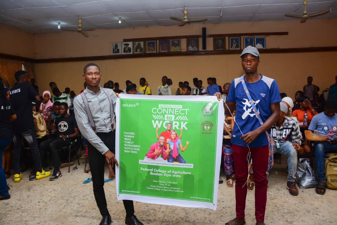 hamsem_pr's tweet photo. You can start your investment via Agriculture. @CellulantNG is giving students the opportunity to become Agroprenuers through their #Connect2WorkNG initiative. #ConnectToWorkFedAgricIB https://t.co/v53wFhvHvM