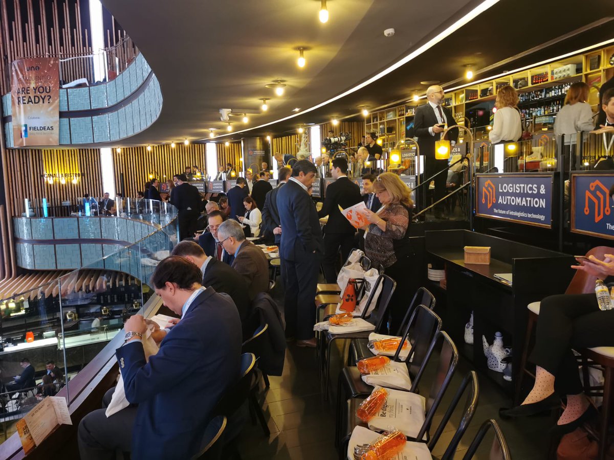 LogisticsSpain's tweet image. #Areyouready? I Arranca el VI Encuentro Empresarial de @UNOlogistica 

👉Planta 1 - Logistics &amp;amp; Automation Madrid @LogisticsIberia 

#EncuentroUNO #logisticsandautomation #logistics #intralogistics #events #tradeshows #easyfairs