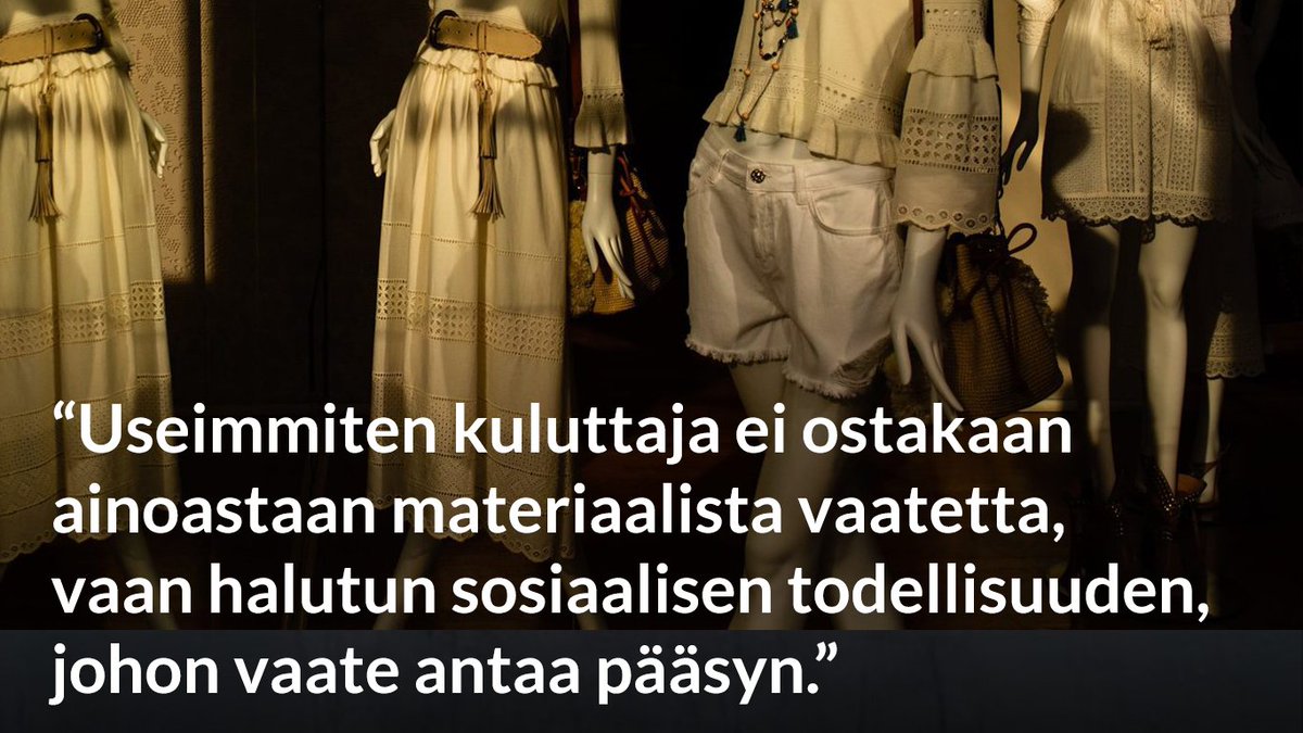 antroblogi's tweet photo. #Pikamuoti houkuttaa edullisuudella ja nopeasti vaihtuvilla tyyleillä, mutta on teollisuudenalana eräs pahimmista saastuttajista. Viimeaikaisen kritiikin seurauksena alalle on hiipinyt vastuullisuusstrategioita, kirjoittaa Alina Rapin: 

https://t.co/k2SEp1skQR

#ympäristö #muoti https://t.co/Tqu7NeEqGq