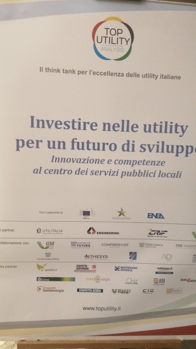 Bonimby's tweet photo. #Toputility2020, al via i lavori @althesys https://t.co/vHdODVQ5OJ