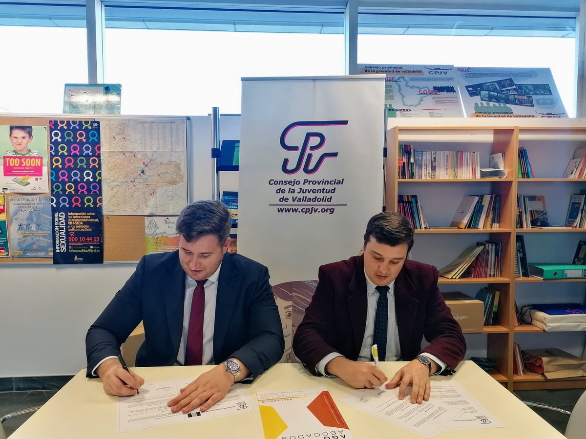 Ayer se firmó un acuerdo de colaboración con AGG Abogados del cuál podrán beneficiarse todas entidades miembro que forman el consejo provincial. #cpjv #acuerdo #asesoriajuridica #aggabogados