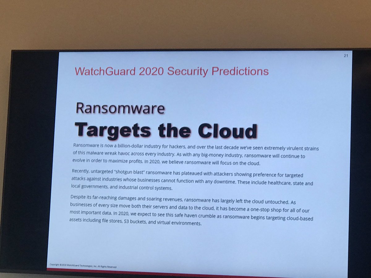 impresacity's tweet photo. Ecco alcune delle #security predictions x il 2020: aumento dei #Ransomware nel #cloud, crescita dello skill gap nella #cybersecurity, le elezioni Usa saranno bersaglio di attacco, nuove vulnerabilità #5G #WiFi ... sono solo alcune previsioni x l’anno in corso https://t.co/fKV43LZFlz