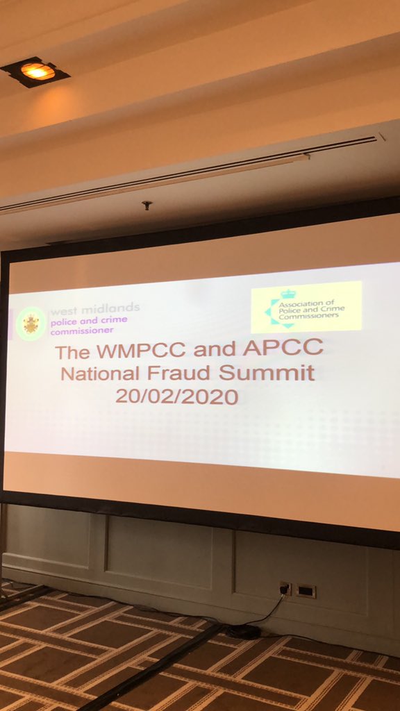 LouEWilliams's tweet photo. Ready to hear some fantastic speakers at the @WestMidsPCC National #FraudSummit #protectingvictims #tacklingcrime https://t.co/esq7D5GDQZ