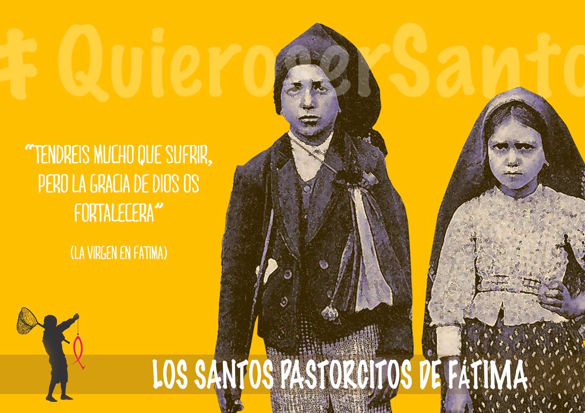 “Oh Dios mío, yo te creo, te adoro, te espero y te amo.
Te pido perdón por todos los que no te creen, no te adoran, no te esperan y no te aman”

#quierosersanto #franciscoyjacinta #felizdia