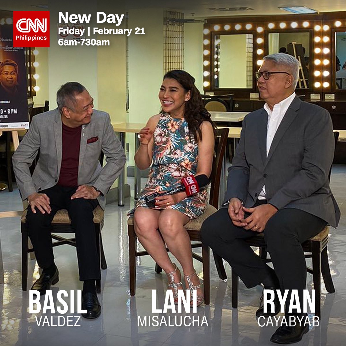 'And the Story Begins' this February 28 and 29 as Basil Valdez, Lani Misalucha, and Ryan Cayabyab team up for a two-night concert.

Catch our interview with them tomorrow morning at 6!