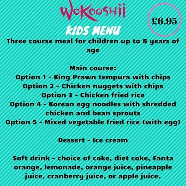 It's still #halfterm treat the kids to a three course meal 𝐟𝐨𝐫 𝐮𝐧𝐝𝐞𝐫 £𝟕 👌 @intutraffordcentre ⁣

#wokooshii #traffordcentre #kidsmenu #whattodowiththekids #kids #children #childrensmenu #shoppingcentre #UK #manchester #febhalfterm #manchester … ift.tt/2v4nLQW