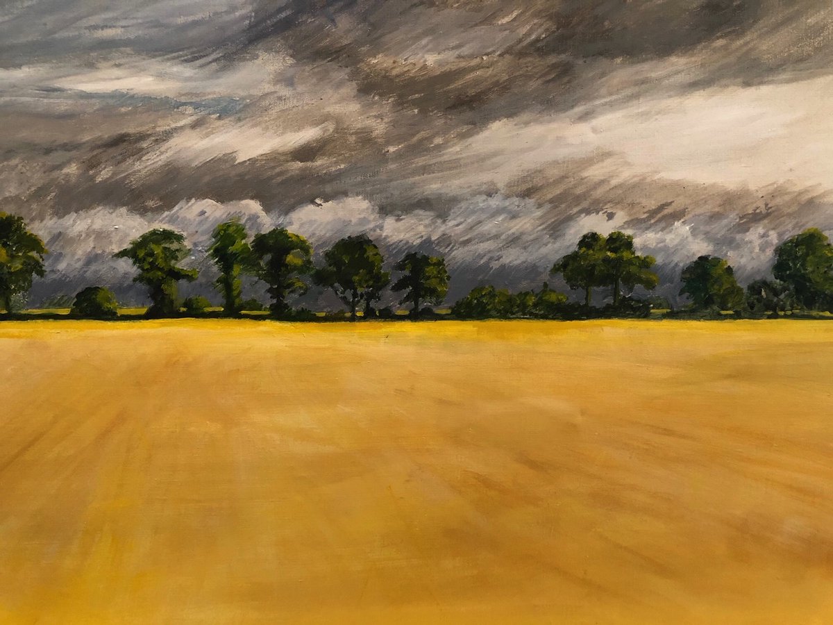 PocknellStudio's tweet image. A recently completed painting by David Pocknell.