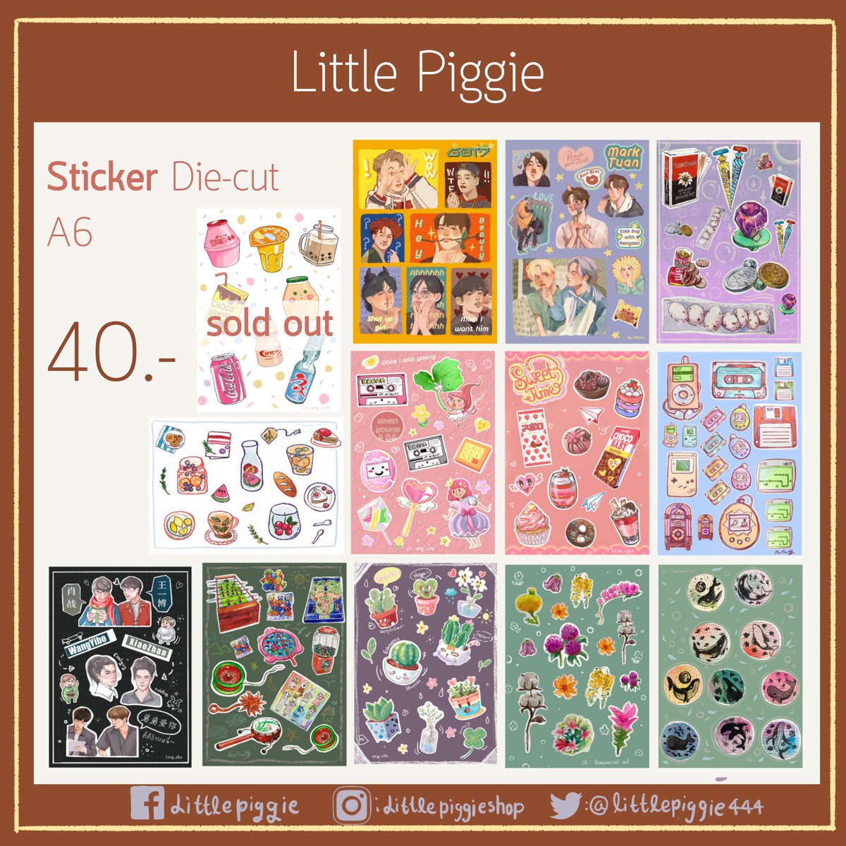 littlepiggie444's tweet photo. อัพเดทรอบไปรจ้า มีสตก.ลายใหม่มาลงเพิ่มด้วยจ้า ✨Dmมาโล๊ด~~
Sold out>ยังไม่มีกำหนดทำเพิ่ม
โปร‼️ซื้อครบ150ฟรีส่งลทบ.
📮ลทบ.+40/Ems+50/นัดรับศิลปากรนครปฐม
ปิดรอบไปรตอนวันที่1/4/63(เวลา12:00)✨✨ #สติ๊กเกอร์ #โปสการ์ด #พวงกุญแจอะคริลิค #blackpink #ป๋อจ้าน #x1 #got7 #bts #fanart https://t.co/0x4NDDofr1