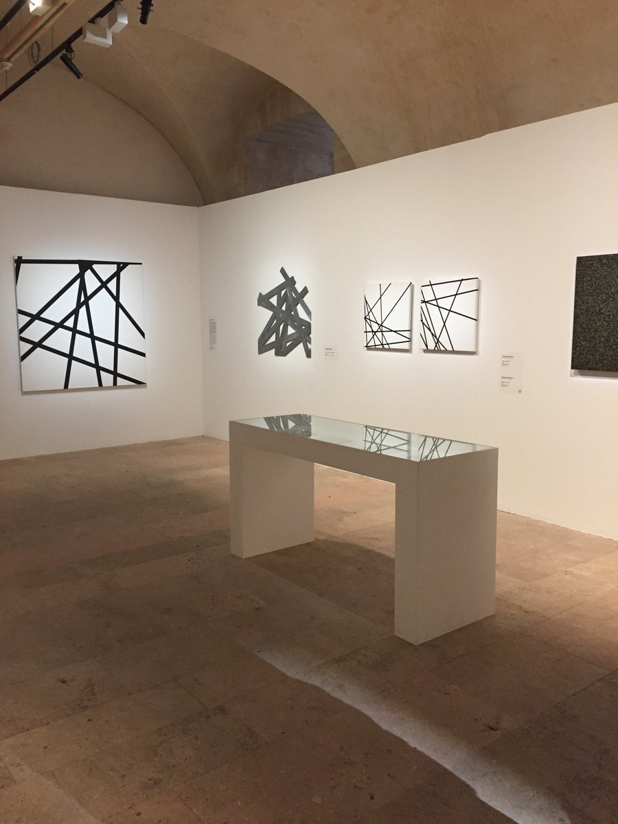 meeschaert's tweet photo. Nos équipes sont fières de prêter deux toiles de François Morellet à la Réunion des Musées Nationaux à l’occasion de l’exposition « Par Hasard » à découvrir à la Vieille Charité. Une nouvelle occasion de partager avec le plus grand nombre les œuvres de la #CollectionMeeschaert. https://t.co/OZyxuUC6bG