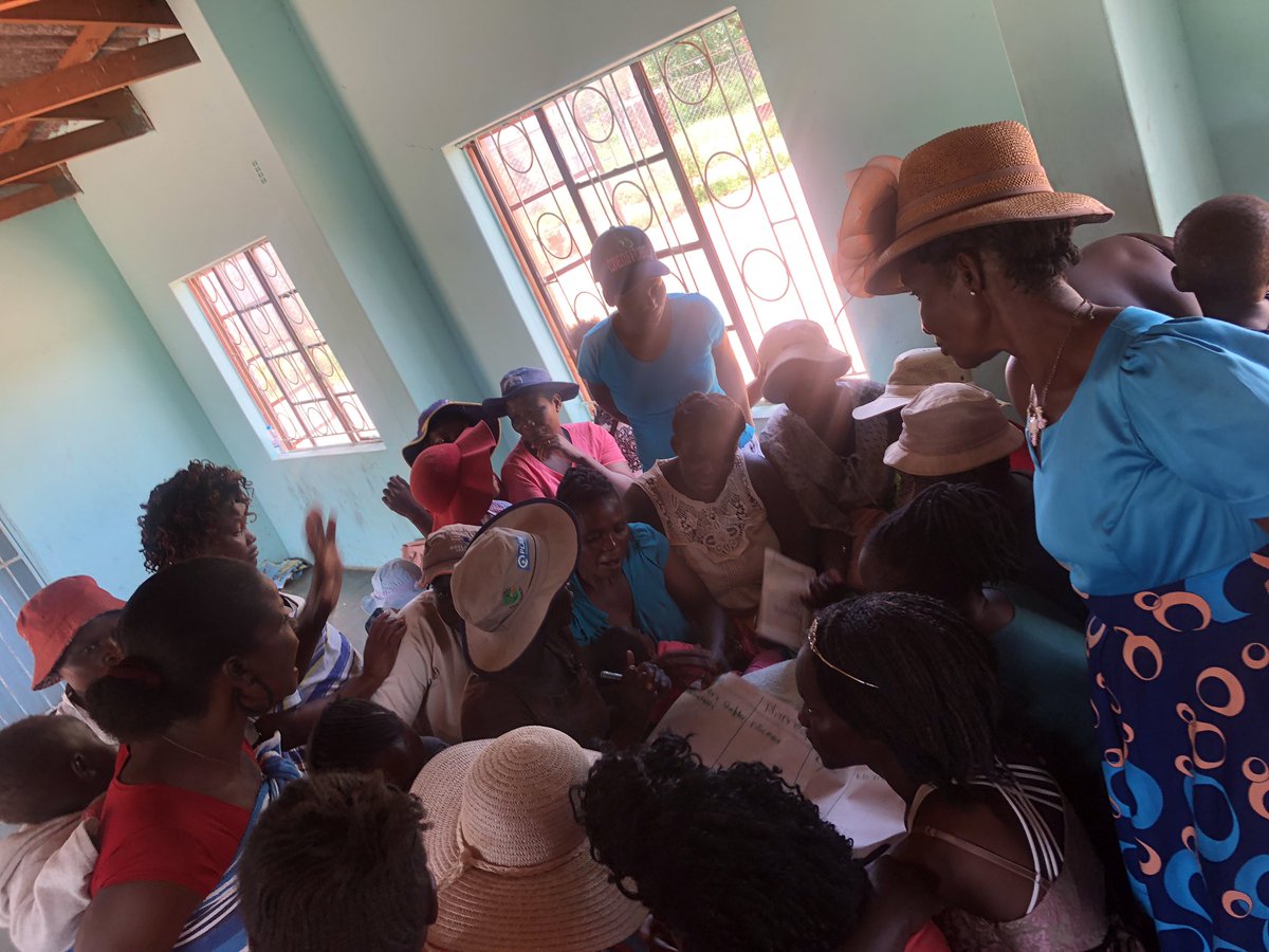 wildtrustzim's tweet image. #TeamWorkTime
The community of Sigola comes together, clustered in four groups to note their planned, prospective, potential and already-delivered service delivery matters
#GenderResponsiveBudgeting 

@SamukelisoK @MathemaDuduzile @bugalo1 @BuhlebenkosiS13