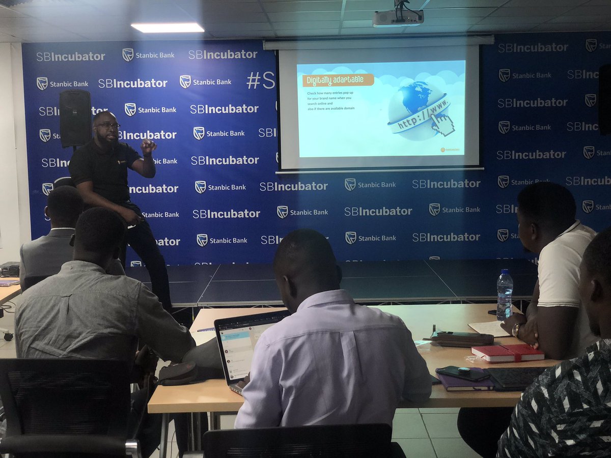 SBIncubatorGH's tweet photo. We’re live: Today we’re live at @meisterclass with @askbrandmeister in partnership with @SBIncubatorGH. We’re talking everything branding and strategy. If you’re not here, you’re missing out.  #branding #strategy #startup #growth https://t.co/f5herY2hNX