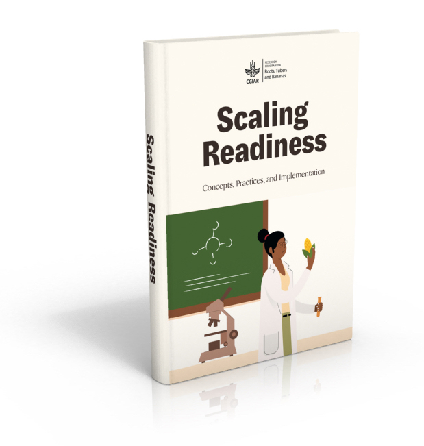 For past 3 years, a group of dedicated scientists representing <a href="/WUR/">Wageningen U&R</a>&amp; <a href="/CGIAR/">CGIAR</a> worked on the design and testing of #ScalingReadiness. During this period, Scaling Readiness components contributed to scaling activities of more than 20 projects in 25 countries in Africa, Asia.. 
1/2