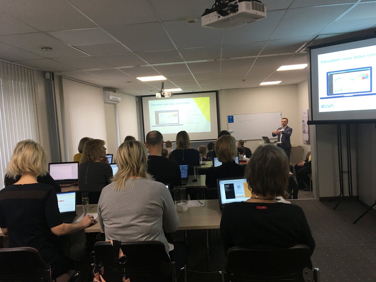 ElvaBaltic's tweet photo. Šīs sezonas pirmās Power BI apmācības ir "gaisā". 🙂 Atsaucība ir tik liela, ka divas mācību plūsmas jau ir aizpildītas, tādēļ izsludinām trešo - 27. martā. 📊📈

Izmanto iespēju praktiski apgūt Power BI rīku arī Tu! Piesakies šeit: https://t.co/vCI60V6ThS https://t.co/IdJDMC3kQw