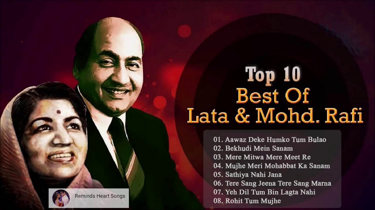 QasirJamil2's tweet photo. https://t.co/J0oHbxD3jb
Lata Rafi Sadabahar Old songs:-
Watch All #Lata_Rafi_Sadabahar_Old_Songs Click to LINK…..
#Lata_and_Rafi_Songs
#Lata_Rafi_Sadabahar_Old_Songs
#Lata_Rafi_Hindi_Songs
#Classic_Hindi_Songs https://t.co/Vxiata88oC