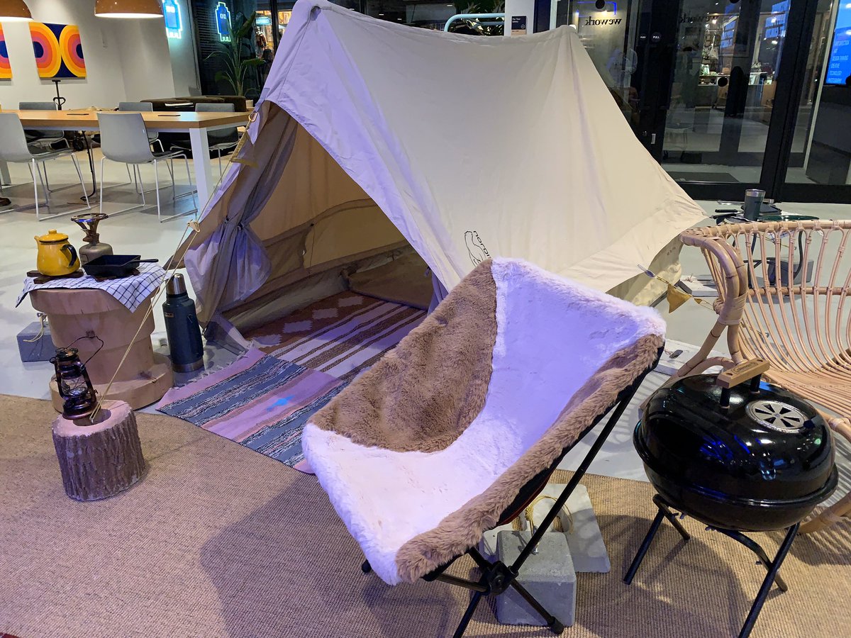 キャンジョ キャンプ女子 女子ソロキャンプにおすすめテント ユドゥンミニ