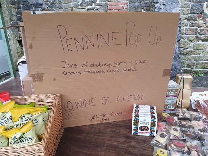 #popup #hebdenbridge #market #seeyouCiara #pasta #jam #chocolate #crackers #nowineorcheese
