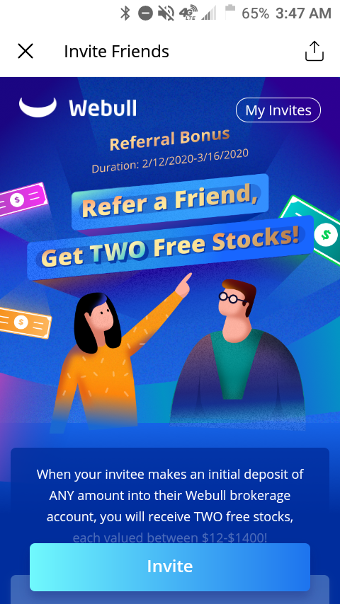 singlesvoice's tweet photo. Open a Webull brokerage account and receive ONE (1) free stock valued between $2.5-$250! Deposit ANY amount and get an additional free stock valued between $12-$1400!  https://t.co/12vLZnZr0d https://t.co/NSkl1YR8LG
