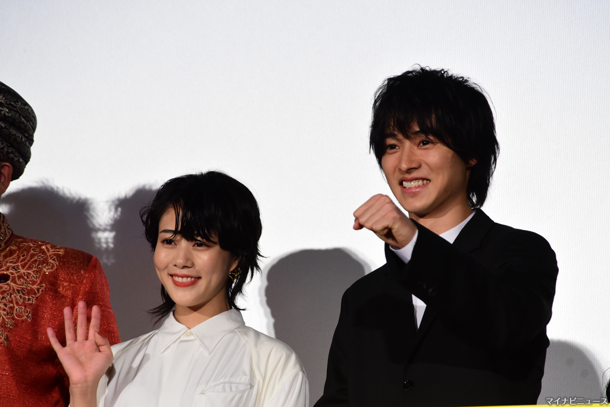mn_enta's tweet photo. 高畑充希＆山崎賢人、"萌え"英訳に驚き! 「世界にパンチ」名言も生まれる（写真27枚）

@wotakoi_movie #ヲタ恋 #ヲタクに恋は難しい #高畑充希 #山崎賢人

 https://t.co/FMdMJWvehC https://t.co/dqWfV8g5eO