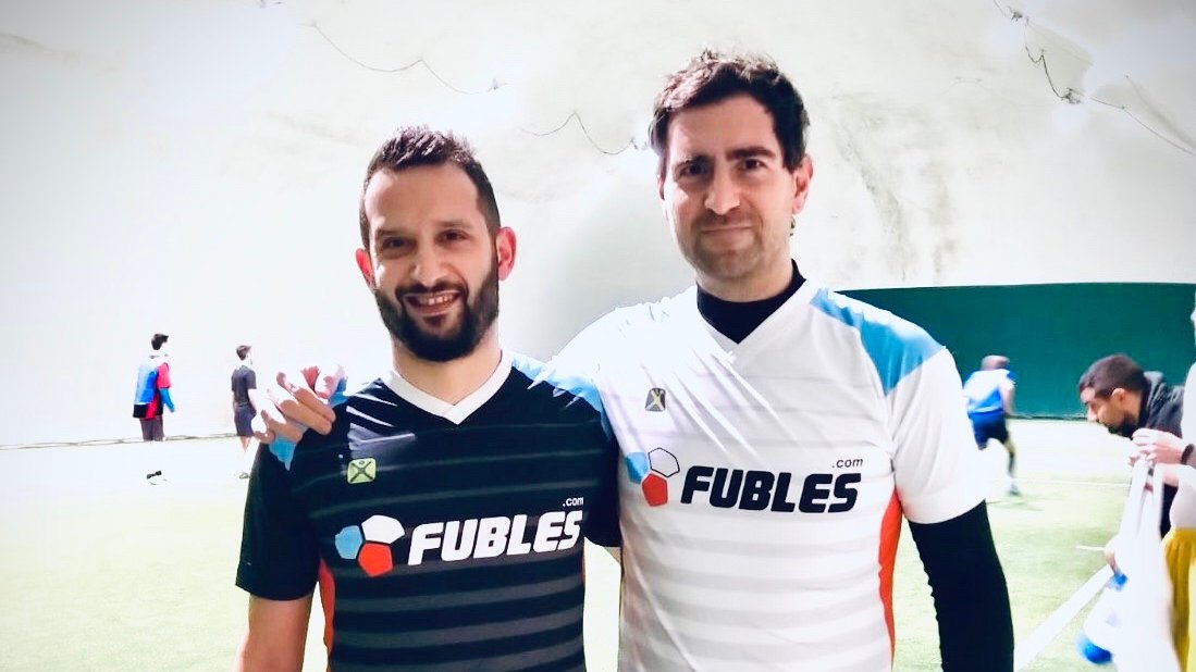 2.305 partite giocate su Fubles in 2 ⚽️

Praticamente Domenico &amp; Matteo hanno giocato più partite di Buffon &amp; Maldini, i giocatori italiani con più presenze nella storia del calcio. 😆 
#fubles #calcetto

➡️ fubles.com