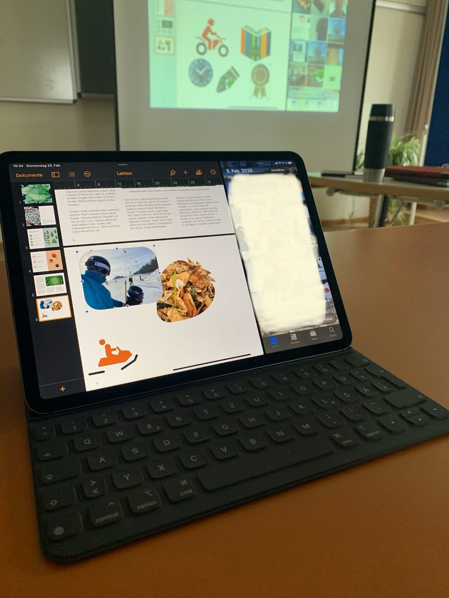 ManPerleberg's tweet photo. Grandiose Schulung mit @berndsippel zum Einsatz des iPad in der Schule. Großartig, welche Möglichkeiten Pages zur Gestaltung von Arbeitsmaterialien bietet!
#twitterlehrerzimmer #fl_seminar https://t.co/wG9PeoFzlo