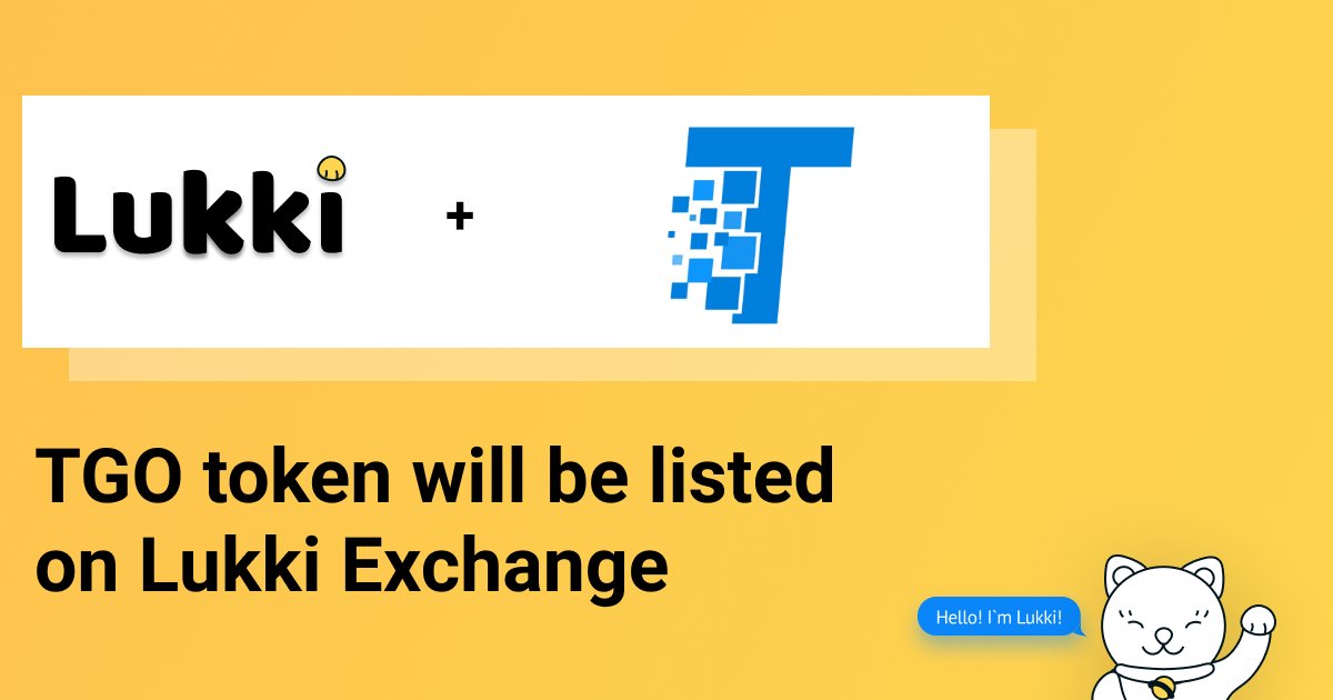 TetherGo token will be listed on Lukki!

TetherGo is based on the Ethereum blockchain, the most secure and well-tested blockchain in existence. The project is focused on arranging integrations with existing businesses in the cryptocurrency space.

🔹Tethergo.org