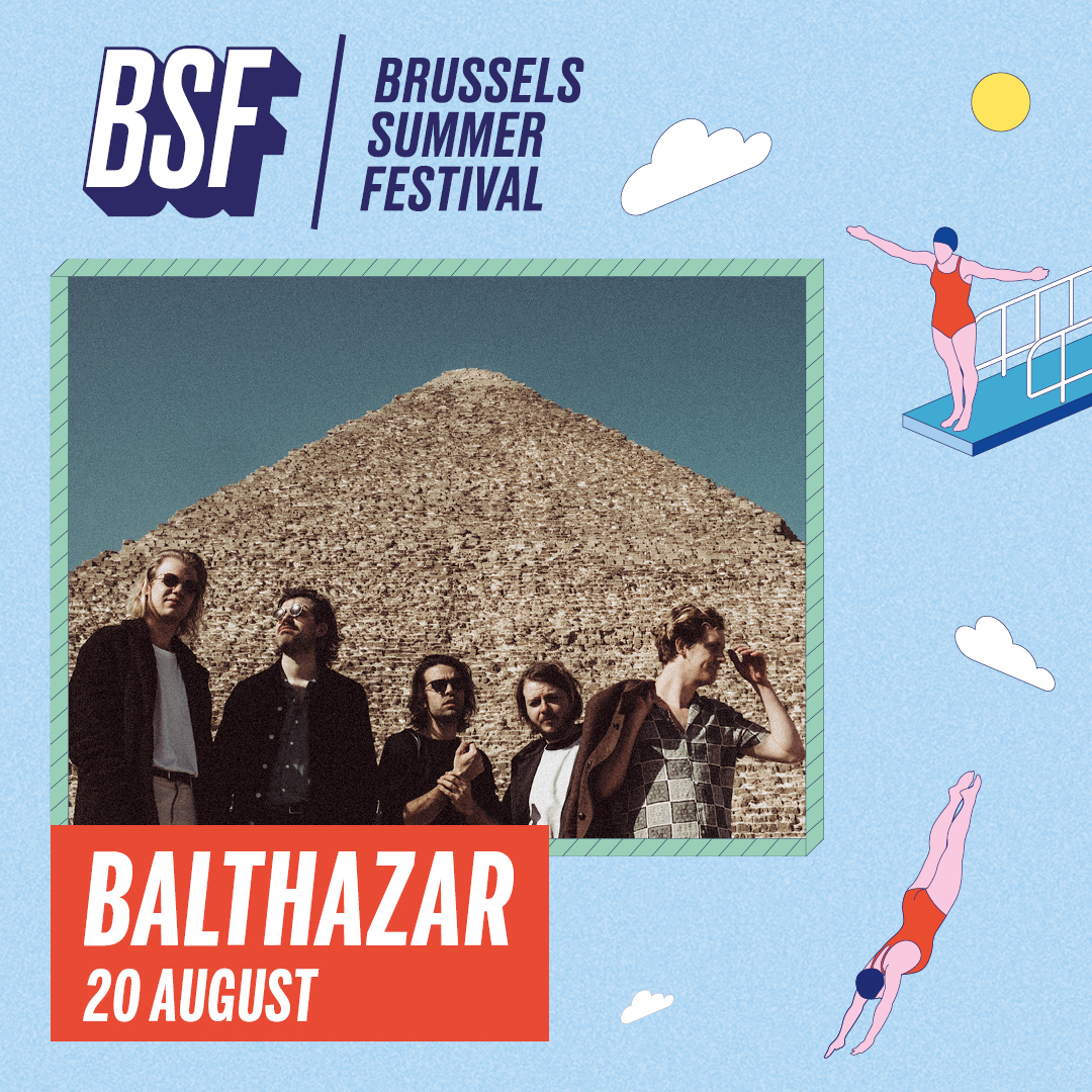 BSFestival's tweet photo. 👑 @balthazarband is joining the lineup of #BSF20.
After 3 super sold out concerts at Cirque Royal, the kings of Belgian rock will ignite the Place des Palais on Thursday 20 August🔥

Already confirmed: Lomepal, Morcheeba, Therapie TAXI, Bon Entendeur.
🎟 https://t.co/8KgHgtCDcF https://t.co/YpOtFH8lBF