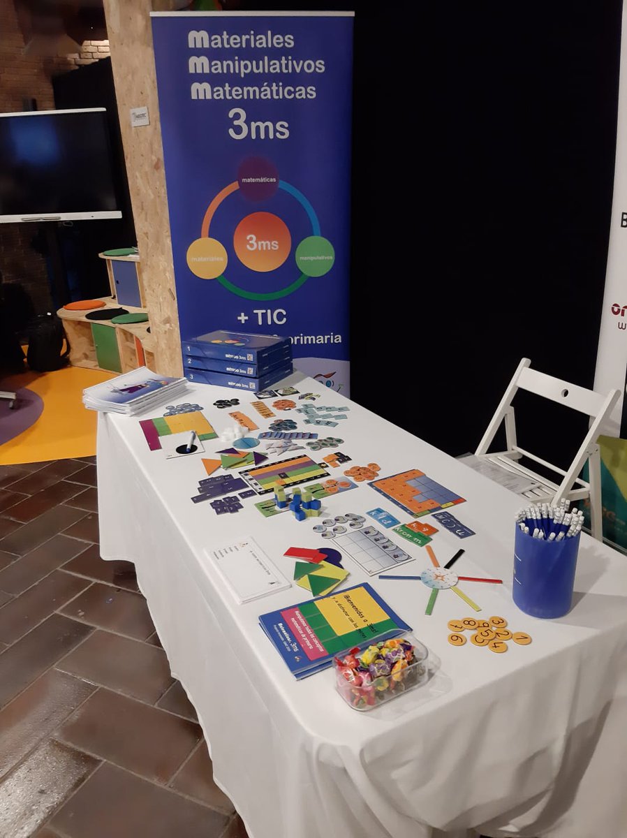 Metodo3ms's tweet photo. Todo preparado. Estamos en el Congreso #eduketing 600 congresistas conocerán entre hoy y mañana 3ms. El mundo educativo está sufriendo una transformación en el aprendizaje de las #matematicas. Bueno , al menos por parte de Pirro. Nuestra mascota. https://t.co/MTASPMBENX