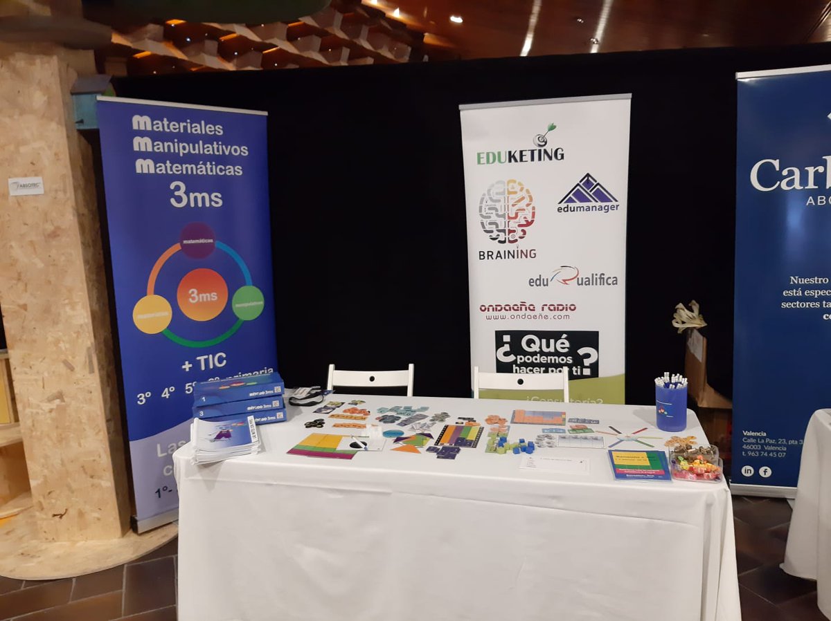 Metodo3ms's tweet photo. Todo preparado. Estamos en el Congreso #eduketing 600 congresistas conocerán entre hoy y mañana 3ms. El mundo educativo está sufriendo una transformación en el aprendizaje de las #matematicas. Bueno , al menos por parte de Pirro. Nuestra mascota. https://t.co/MTASPMBENX