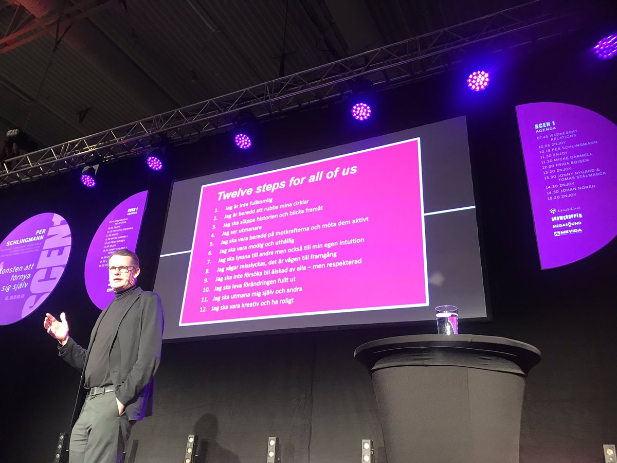 Caheha's tweet photo. Per Schlingman har gjort om AAs 12-stegsprogram för att passa alla som vill förändra sig själv. #förändring #utveckling #personalochchef #mötenochevent https://t.co/I1UoBreAbw