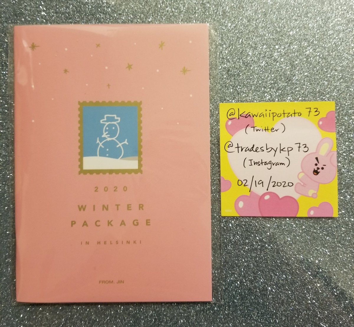 kawaiipotato73's tweet photo. [WANT TO TRADE] 
BTS WINTER PACKAGE 2020- JIN PHOTO BOOKLET 
WANT: JUNGKOOK
WWT: U.S. only
*Must have proofs of previous trades. DM me if you'd like to trade*
#BTS #winterpackage2020 #jin #photobooklet #진 #btsmerchandise  #btsphotocardtrade @BTS_trading @BTS__TRADING @BTSpctrade https://t.co/8o5SXmLtDe