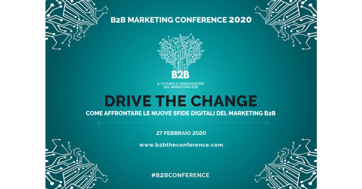 ClappitCom's tweet image. ANES presenta: #B2B 
#Marketing Conference 2020: Il Futuro E L'Innovazione Del 
Marketing B2B, Giovedì 27 febbraio a #Milano.
Non mancare, biglietti ancora disponibili online. 
buff.ly/3bjwG19