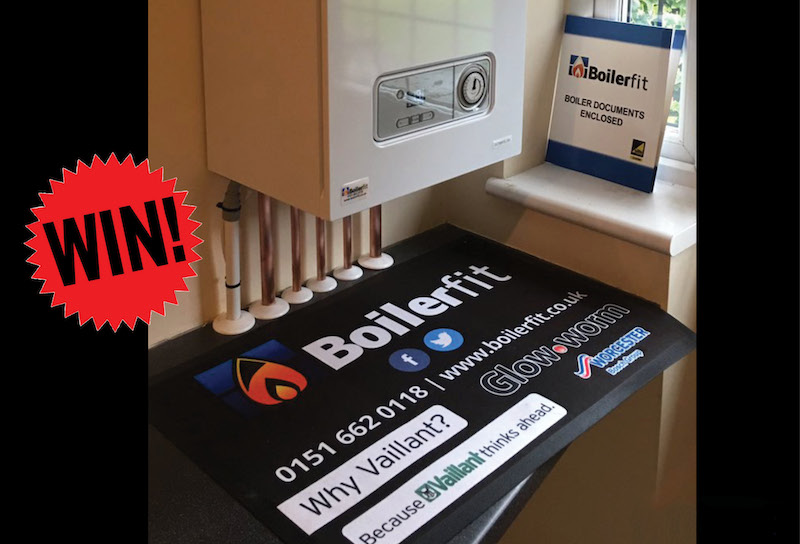 We've teamed up with <a href="/StickersAndThat/">Stickers and That</a> to offer 3 lucky installers a personalised work mat. It's a great way to show your brand to your customers while also showing you are careful with their property. Just like and RT for a chance to win. More info here: bit.ly/3bTrvFG