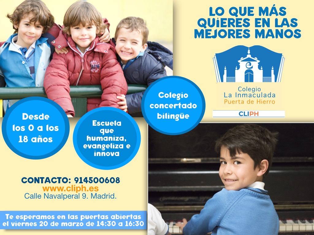 Puertas siempre abiertas para que conozcas todo lo bueno que podemos ofrecerte. ¡El 20 de marzo te esperamos!