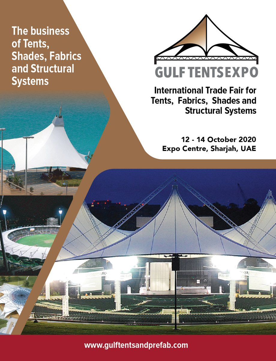 GulfTents Expo shifted to 12- 14 October 2020