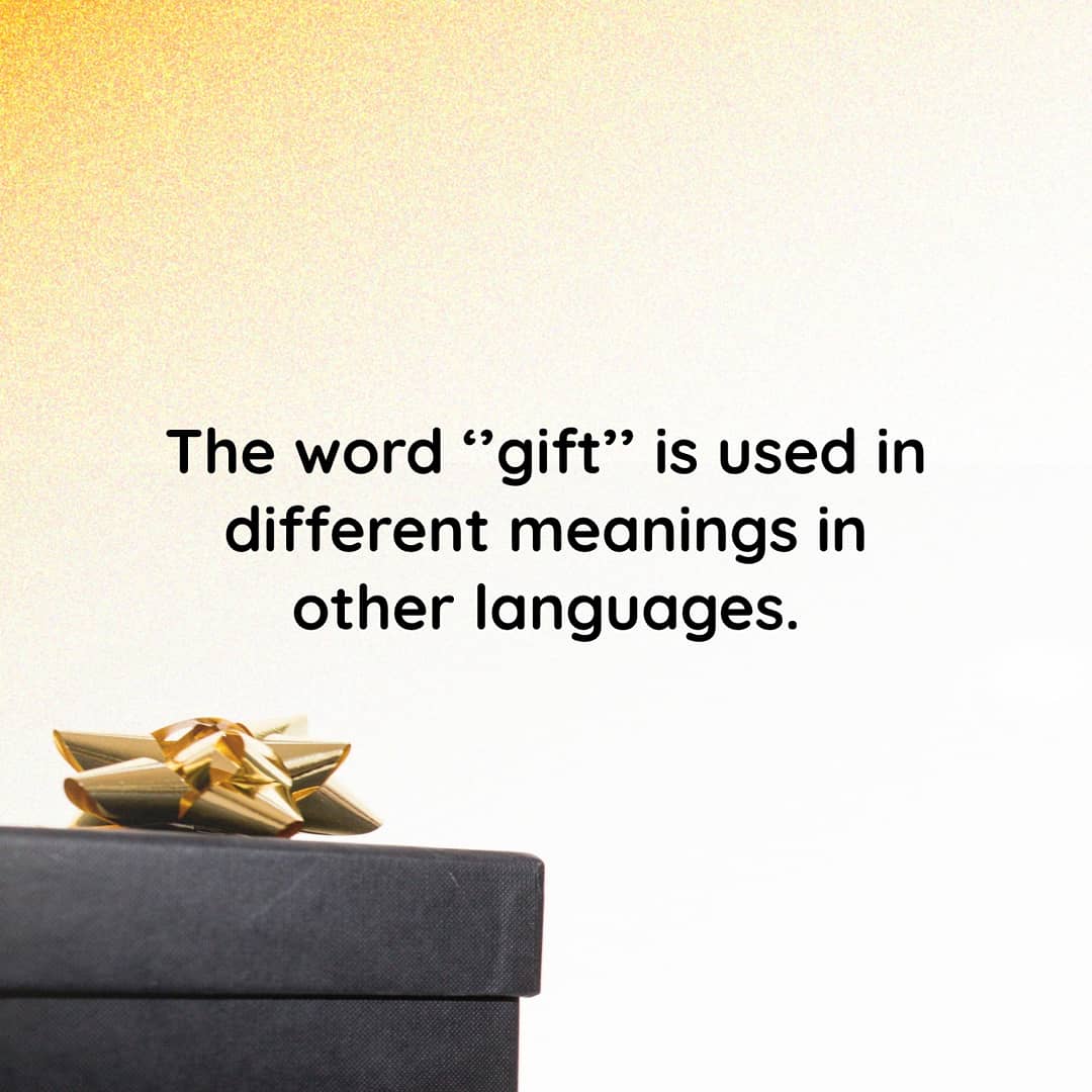 pollionlsp's tweet photo. "Gift" means poison in German and Norvegian, "married" in Swedish.

When you're globalizing a brand, it's always a good idea to check whether your name, logo, or tag line means something different in the regions where you're expanding. 🌏

#pollion #pollionlsp #lsp #translation https://t.co/xtYBagBbUB