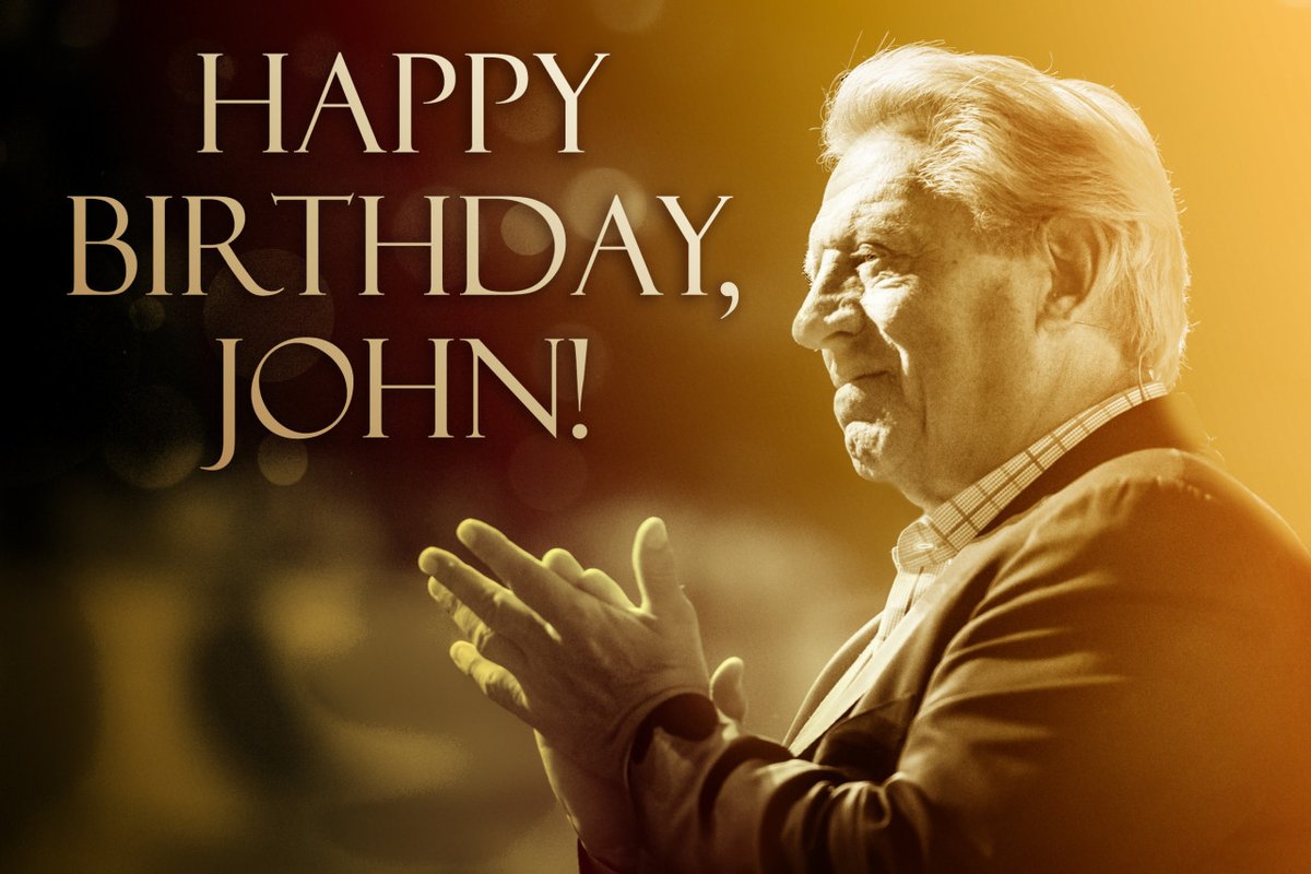 TheJohnCMaxwell's tweet photo. Honoring our leader today!
Happy Birthday to John C. Maxwell.
We are ALL better leaders because you showed us the way.
.
.
.
Have you been impacted by John’s leadership books, courses, events or programs? Comment below with a photo of yourself with a John C. Maxwell book or t...! https://t.co/RPIiQPYoXV
