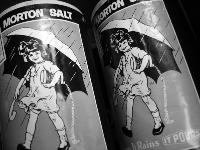 Iodine was added to table salt in the U.S. since 1924 to reduce the incidence of goiter, an enlargement of the thyroid gland, but it had the unanticipated side effect of raising the national IQ by an average of 3.5 points bit.ly/2zYGOc4