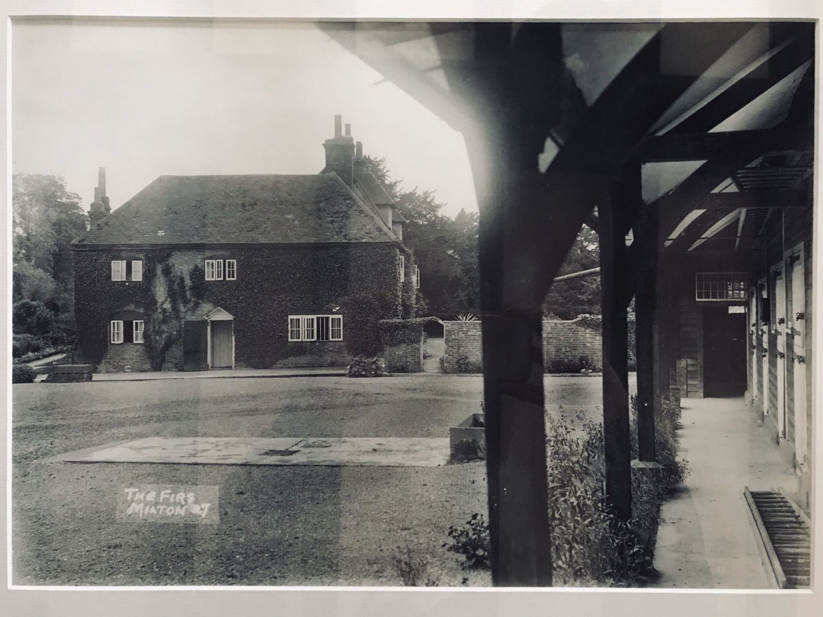#ThrowbackThursday 
There have been quite a few changes over the years: here’s how the courtyard aspect of the main house looked in 1927 when the property was known as The Firs.  We still have the old stable block that you can see on the right hand side of the image #oxfordshire