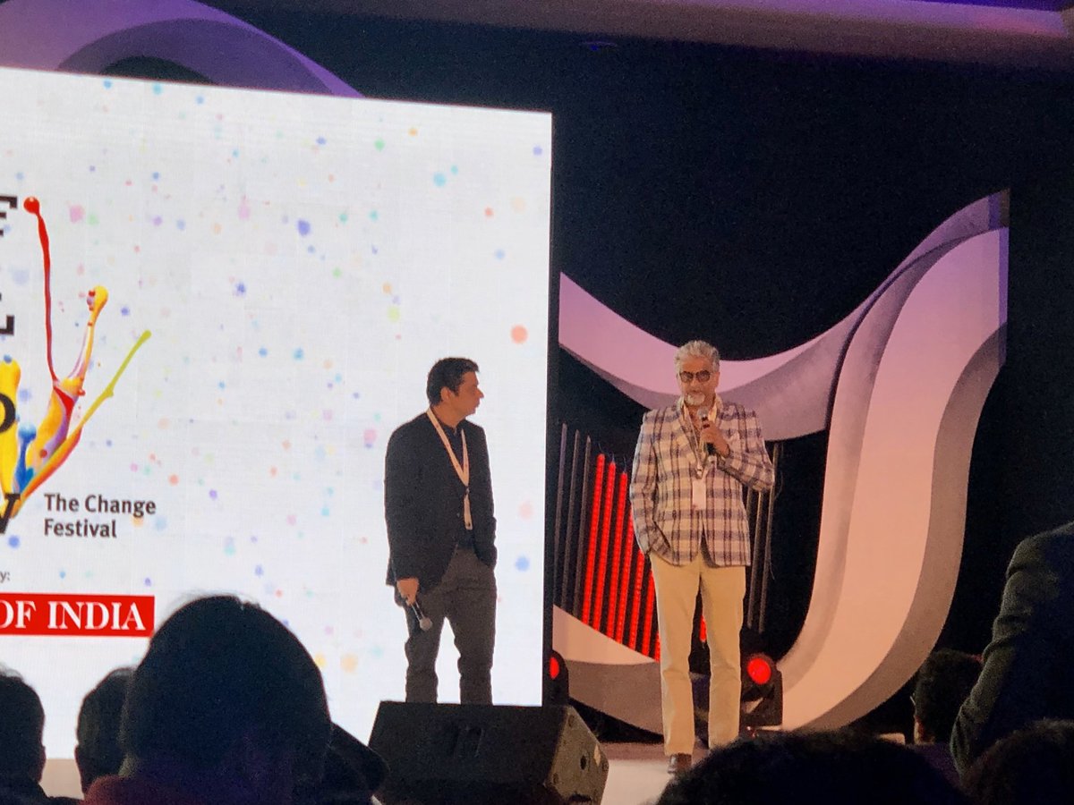 SimerjeetSingh's tweet photo. The curators talking about the vision behind the #marketing festival #starflowfest https://t.co/rcDlGjqxYV