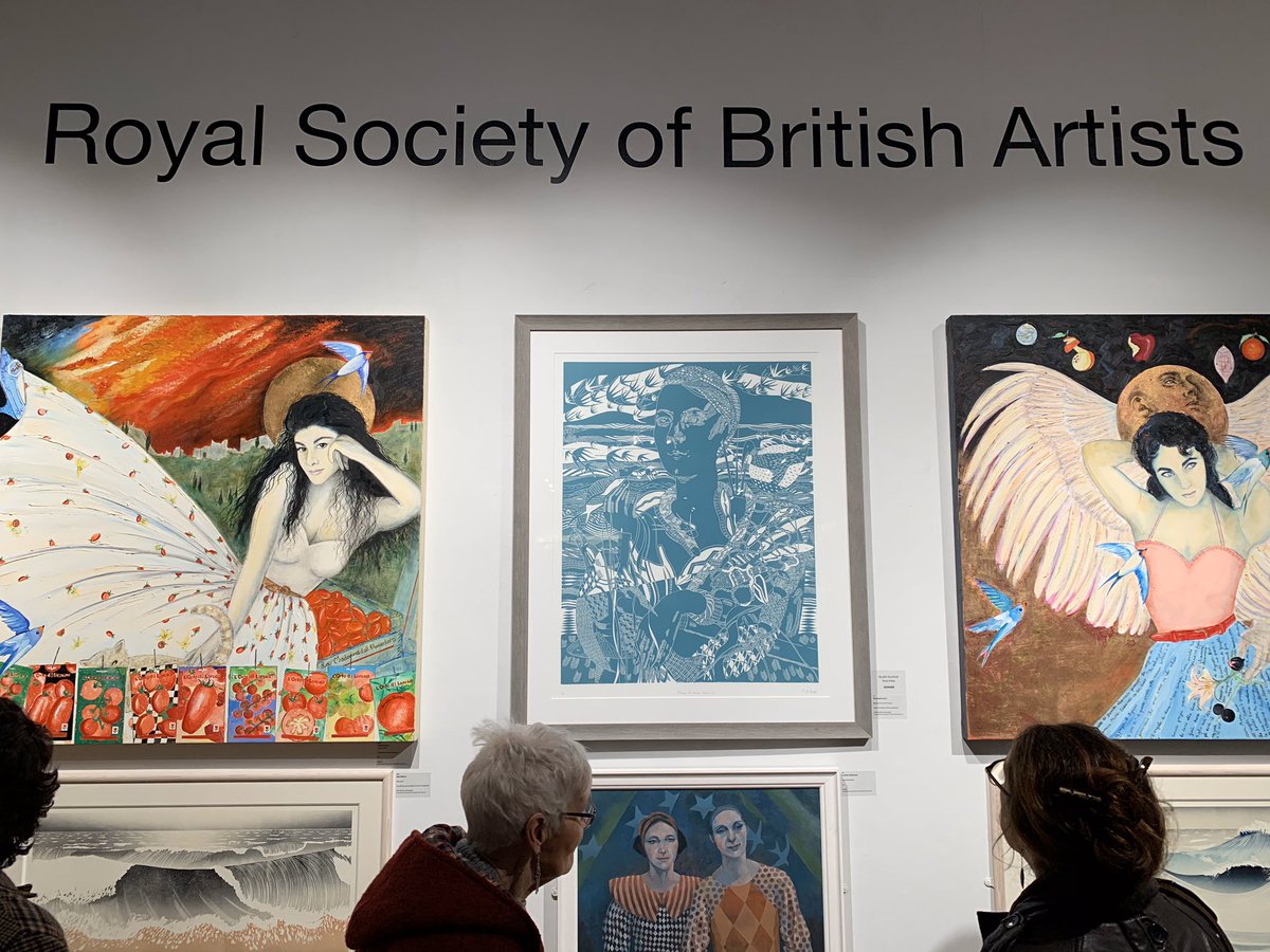 RichendaCourt's tweet photo. Very honoured and humbled to have won the Stuart Southall Print Prize @RoyalSocBritArt annual exhibition @mallgalleries last night. A jam packed evening with some incredible paintings, sculptures and prints. Exhibition runs until 29th February with many live demonstrations talks https://t.co/Ya6AC0imeg