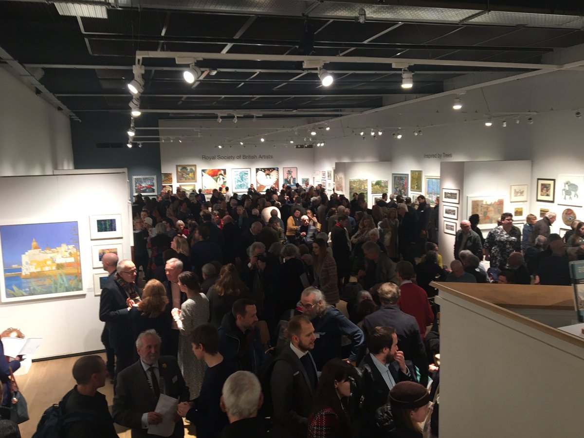 RichendaCourt's tweet photo. Very honoured and humbled to have won the Stuart Southall Print Prize @RoyalSocBritArt annual exhibition @mallgalleries last night. A jam packed evening with some incredible paintings, sculptures and prints. Exhibition runs until 29th February with many live demonstrations talks https://t.co/Ya6AC0imeg