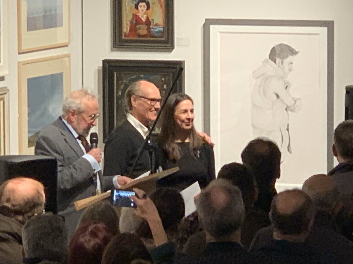 RichendaCourt's tweet photo. Very honoured and humbled to have won the Stuart Southall Print Prize @RoyalSocBritArt annual exhibition @mallgalleries last night. A jam packed evening with some incredible paintings, sculptures and prints. Exhibition runs until 29th February with many live demonstrations talks https://t.co/Ya6AC0imeg