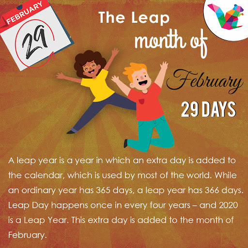 The Leap Month of February- the Year 2020

Choose from the available #subscription options today! Visit bit.ly/3as8tW8 for more information.

#TopMagazine #KidsMagazines #Quizzes #Games #ChildrenMagazines #BestMagazines #MyMagazine #MagsWeLove #PageMagazine #MoralStories