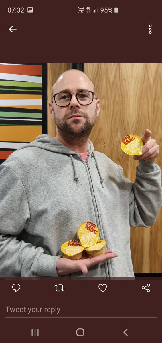 fieldhouse13's tweet photo. @McDonaldsUK Thanks for going with my idea love this x https://t.co/eSgi4WmWbi