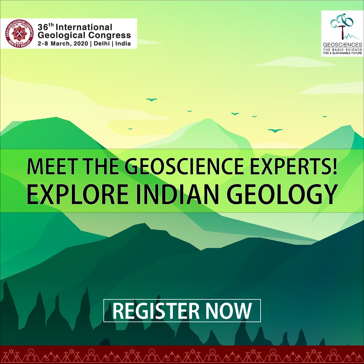 Get ready to learn from the smartest people in the #geoscience world!! Be a part of the 36th IGC 2020, #India!!
Register Now- 36igc.org/congress-regis…

#36igc #igc2020 #geoexpo #geology #geologist #geohost